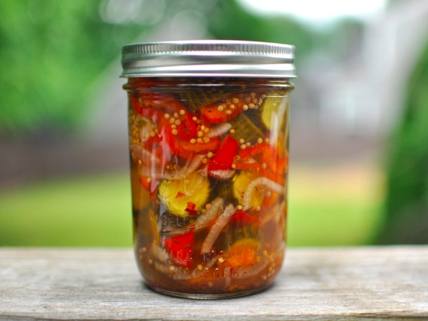 Canned Pickled Peppers